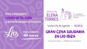 Banner Cena Solidaria en Lío