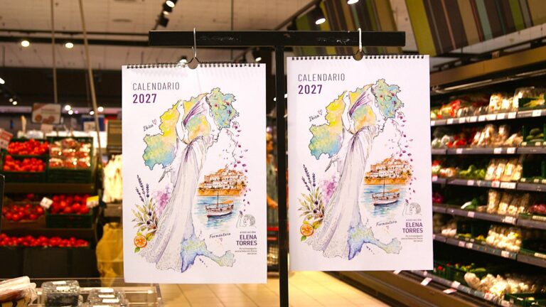 Portada de la IX edición de su calendario solidario