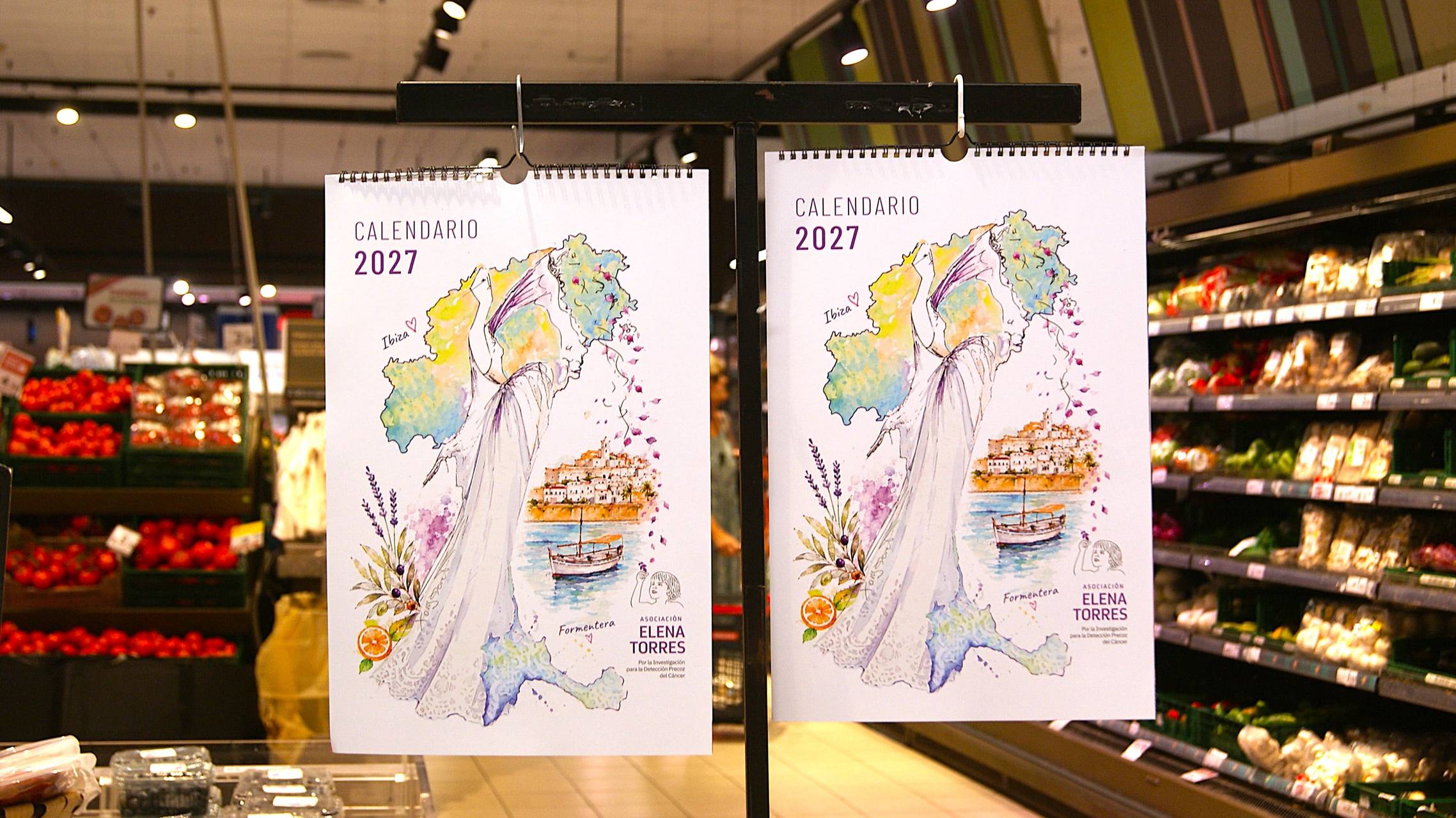 Portada de la IX edición de su calendario solidario
